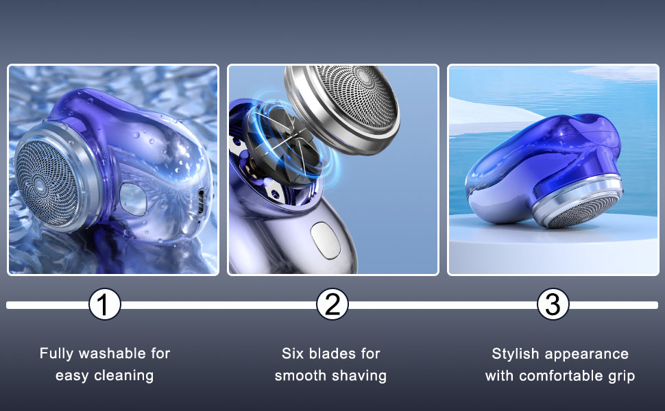 Mini Electric Portable Wireless Shaver